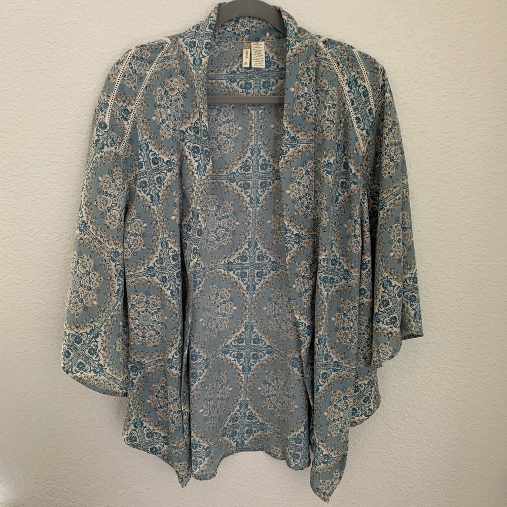 Japna. Kimono. Turquoise. Size : M